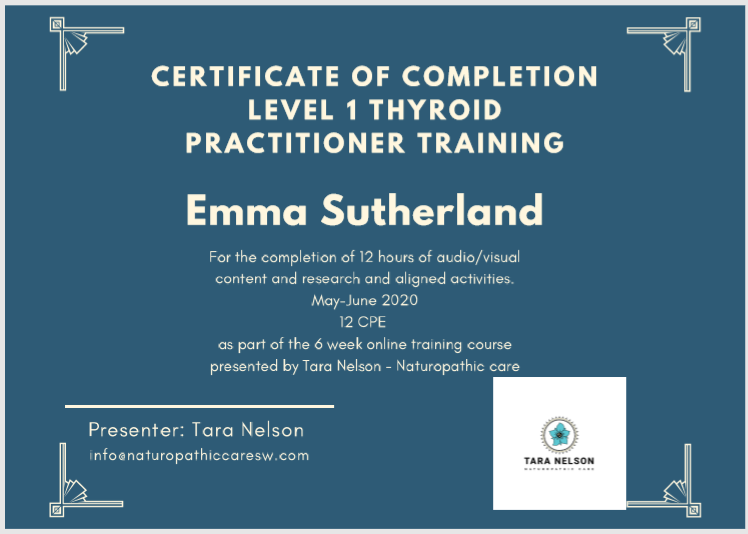 Thyroid Practitioner Training